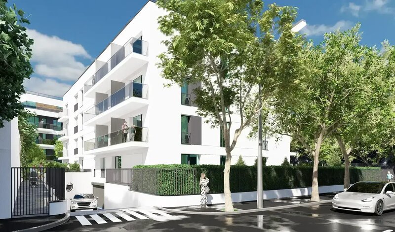 mosilor, garsoniera cu gradina, ansamblu nou.