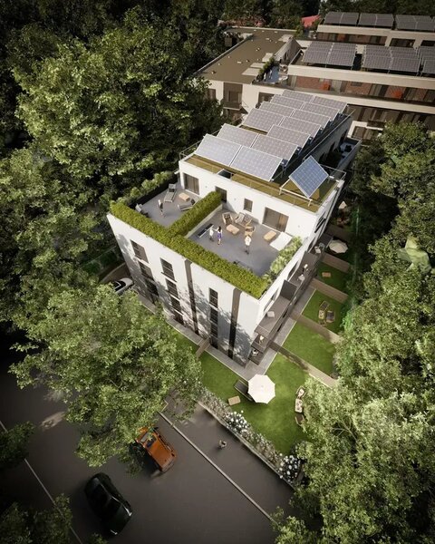 mosilor, garsoniera cu gradina, ansamblu nou.